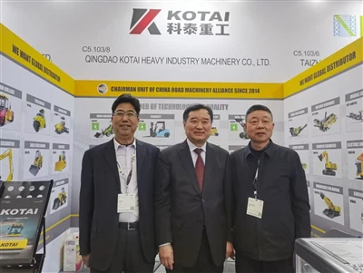 Á fyrsta degi Bauma -sýningarinnar í München, Þýskalandi, vakti Qingdao Kotai...