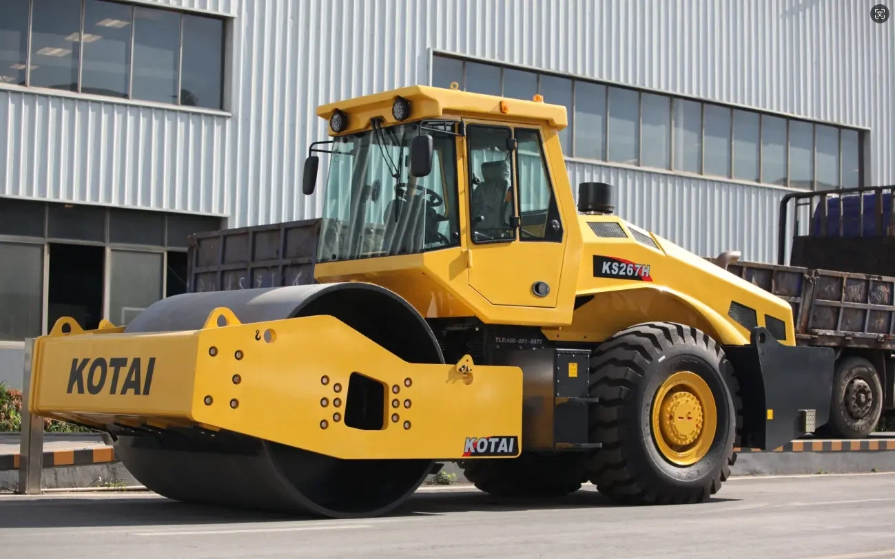 Kynning á KS267H Single Drum Vibratory Roller (þ.mt myndband)